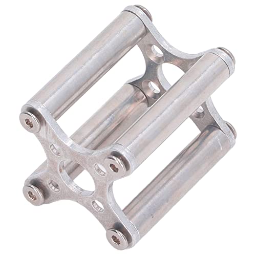 VBESTLIFE Kreuzhalterung für Bürstenlosen Motor, Kreuzhalter aus Aluminiumlegierung X mit Fester Motorhalterung, Geeignet für Bürstenlosen Motor(Silber) (4035) von VBESTLIFE