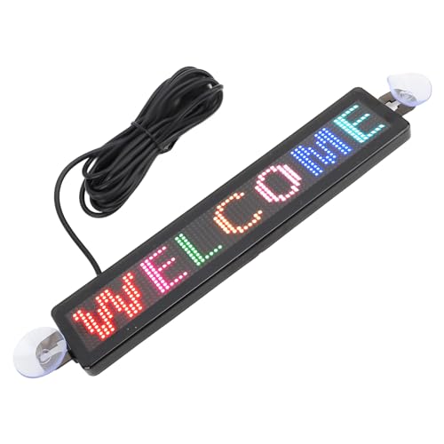 VBESTLIFE LED-Scrolling-Schild, Programmierbares LED-Schild, Scroll-Nachricht, LED-Ladenschilder, Digitale Anzeigetafel, App-Steuerung, LED-Matrix-Panel, für Werbung in Geschäften, Autos, VBESTLIFE LED-Scrolling-Schild, Programmierbares LED-Schild, Scroll-Nachricht, LED-Ladenschilder, Digitale Anzeigetafel, App-Steuerung, LED-Matrix-Panel, für Werbung in Geschäften, Autos, von VBESTLIFE