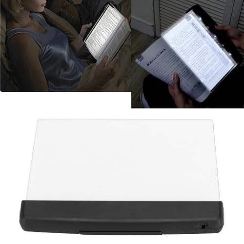 VBESTLIFE Lightwedge Leselampe, tragbare LED-Leselampe Bright Light Lampentafel Lightwedge Book Light für Nachtlesung von VBESTLIFE