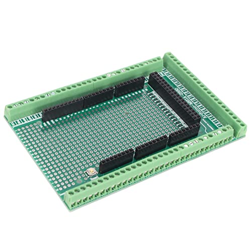 Prototyp-Schraubplatine, Stabile Leistung, Verarbeiteter Klemmenblock mit 4-Glasfaser-Leiterplatte für MEGA 2560 R3 von VBESTLIFE
