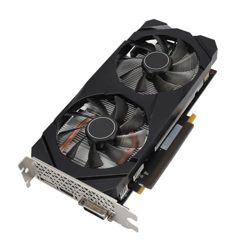 VBESTLIFE RTX2060 6 GB Graphics Card, GDDR6 192-Bit GPU, PCIE 3.0 16x Gaming-Grafikkarte, Dual-Fans-Gaming-Karte mit HDMI/DVI-D/DP-Ports von VBESTLIFE