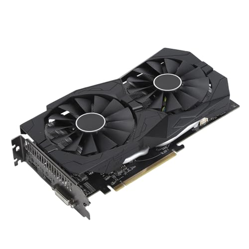 VBESTLIFE RX580 8 GB Graphics Card, GDDR5 256 -Bit -GPU, 2 Cooling -Lüfter PCIE 3.0 X16 Gaming -Grafikkarte, Desktop -Computergrafikkarte mit HDMI, DP, DVI -Ports von VBESTLIFE