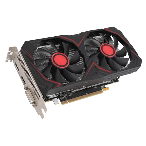 VBESTLIFE RX580 8 GB Graphics Card, GDDR5 256 -Bit -GPU, PCIE 2.0 16x Gaming -Grafikkarte Support DirectX 11, Desktop -Computergrafikkarte mit 2 Cooling -Lüfter VBESTLIFE RX580 8 GB Graphics Card, GDDR5 256 -Bit -GPU, PCIE 2.0 16x Gaming -Grafikkarte Support DirectX 11, Desktop -Computergrafikkarte mit 2 Cooling -Lüfter von VBESTLIFE