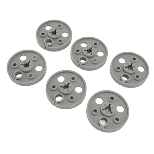 Reel-to-Reel-Tape-Controller, 6-teiliger NAB-Naben-Spulen-Adapter für 1/4 7-Zoll-Reel-to-Reel-Tonbandgeräte, Funktioniert mit 7-Zoll-Spulenflanschen (GREY) von VBESTLIFE