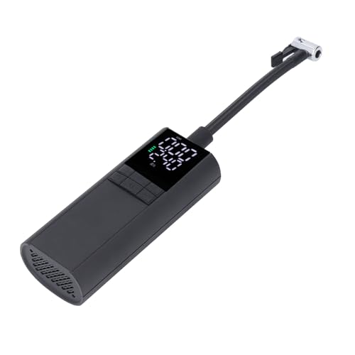 VBESTLIFE Reifen Füller Tragbarer Luft Kompressor, 8000mAh Luftpumpe für Auto-Reifen, 150 PSI Elektro Fahrrad Reifen Pumpe mit LED-Anzeige, für Motorrad, Auto, Fahrrad von VBESTLIFE