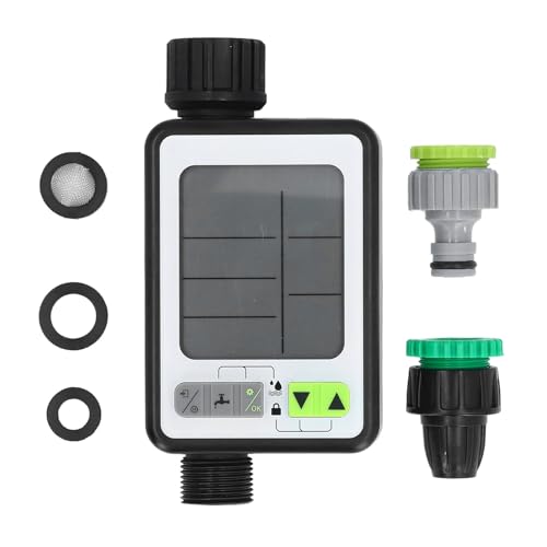 Sprinkler-Timer, Programmierbarer Bewässerungstimer für Gartenschlauch, 3 Intelligente Modi, Digitaler Bewässerungstimer für Hof, Rasen, 1 Ausgang von VBESTLIFE