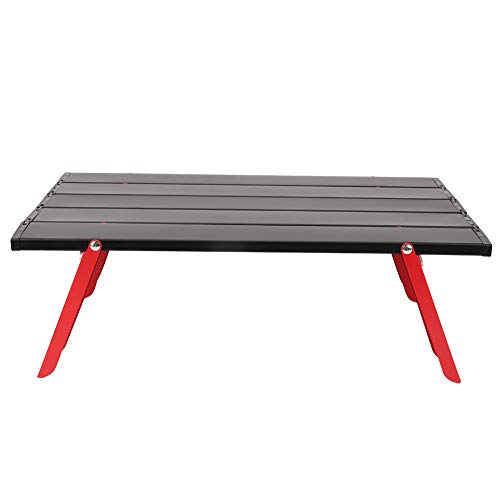 VBESTLIFE Tragbarer Klapp-Campingtisch, Leichter Samll-Tisch BBQ-Tisch Outdoor-Kochtisch mit starker Tragfähigkeit, zum Grillen zum Kochen Angeln von VBESTLIFE