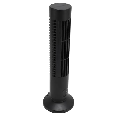 VBESTLIFE Turmventilatoren für zu Hause, USB-betriebener, Blattloser Ventilator, 2 Geschwindigkeitseinstellungen, Geräuscharmer, Leiser, Tragbarer Tischventilator, Kühlturmventilator für von VBESTLIFE