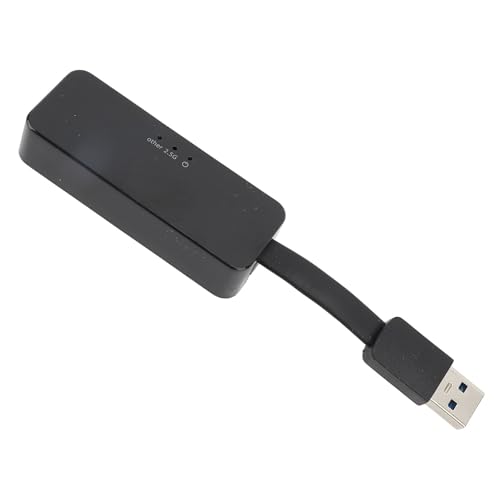 VBESTLIFE USB-zu-Ethernet-Adapter, USB 3.0 zu Gigabit-Ethernet-LAN-Netzwerkadapter, 10/100/1000 Mbit/s RJ45-Internetadapter für Windows, für OS X, für Linux von VBESTLIFE