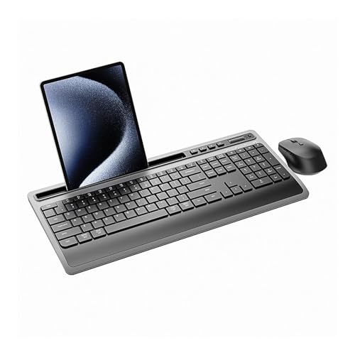 VBESTLIFE WLAN -Tastatur und Maus -Kombination 2.4G mit Telefon -Tablet -Halter | Ergonomisches Stilles Design | 6KEYS -Maus mit DPI -Anpassung für Siege OS X -Büro -Nutzung VBESTLIFE WLAN -Tastatur und Maus -Kombination 2.4G mit Telefon -Tablet -Halter | Ergonomisches Stilles Design | 6KEYS -Maus mit DPI -Anpassung für Siege OS X -Büro -Nutzung von VBESTLIFE