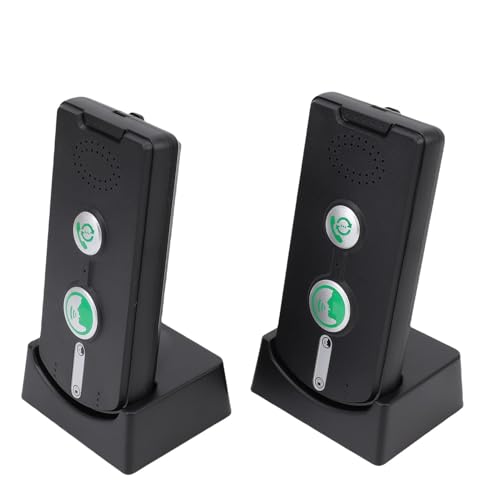 VBESTLIFE Wireless Intercom System 2 Wege IP54 Regenfisch 500 M Langstrecken 5 Einstellbares Volumen -Heimsprache für den Büro in Innenräumen von VBESTLIFE