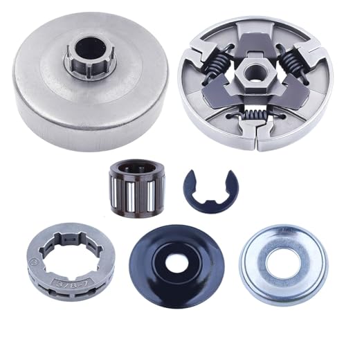 3/8 "-7 Kupplungstrommel-Randkettenrad passend for MS660 066 064 MS640 MS661 Kettensägen-Ersatzteilsatz von VBHGUYC