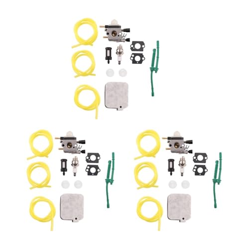 A50U 3X BG55 Vergaser passend for BG45 BG65 BG85 Laubbläser C1Q-S68 C1Q-S68G mit Luftfilter-Tune-Up-Kit A50U 3X BG55 Vergaser passend for BG45 BG65 BG85 Laubbläser C1Q-S68 C1Q-S68G mit Luftfilter-Tune-Up-Kit von VBHGUYC