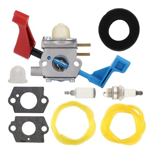 C1U-W12A Vergaser Passend for FL1500 FL1500LE Laubbläser C1U-W12B Laubbläser Vergaser 952711486 530071629(GRAY) von VBHGUYC