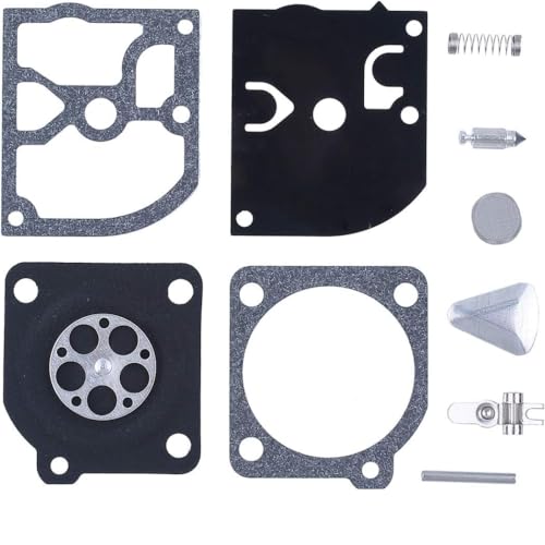 Carb Rebuild Kit Fit for 45 45 51 55 H55 H51 240R 245R RX SÄGEN RB-45 von VBHGUYC