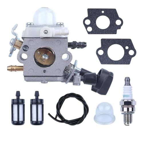 Passend for BG86 BG86C BG56 SH86 Gebläse-Zubehörsatz – Dichtung, Kraftstofffilter, Kraftstoffleitung, Zündkerze Passend for BG86 BG86C BG56 SH86 Gebläse-Zubehörsatz – Dichtung, Kraftstofffilter, Kraftstoffleitung, Zündkerze von VBHGUYC