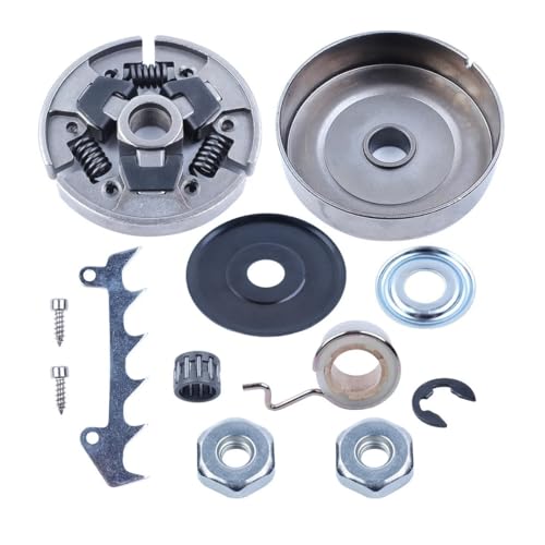 Passend for MS230 MS250 MS210 021 023 025 Kupplung & Kupplungstrommel Kettenrad Unterlegscheibe Kit Passend for MS230 MS250 MS210 021 023 025 Kupplung & Kupplungstrommel Kettenrad Unterlegscheibe Kit von VBHGUYC