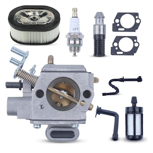 Passend for MS461 MS461-R GS461 Kettensägen-Kit mit Luftfilter, Zündkerze, Kraftstoffschläuchen, Zubehör Passend for MS461 MS461-R GS461 Kettensägen-Kit mit Luftfilter, Zündkerze, Kraftstoffschläuchen, Zubehör von VBHGUYC