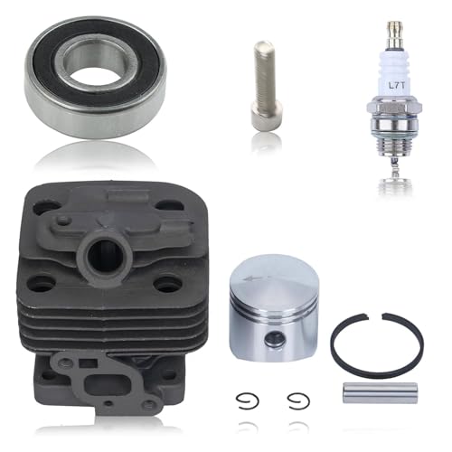 Zylinderkolbensatz passend for PB-260i PB-261i PB-260L PB-261L PE-260 PE-261 EDR-260 SRM-260S SRM-260SB SRM-260U SRM-261 SRM-261S von VBHGUYC