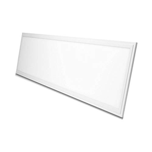 VBLED© Deckenleuchte LED Panel 120x30cm 36W Neutralweiß 4000K Deckenlampe mit PMMA Lichtleiter und weißer Rahmen von VBLED