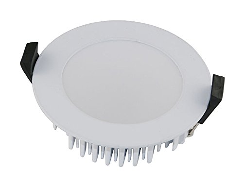 VBLED® Extra Flach, 13W LED Einbaustrahler, IP54 wassergeschützt, dimmbar, 230V, 3000K Warm-Weiß/Decken-Einbauspot/Badleuchte von VBLED