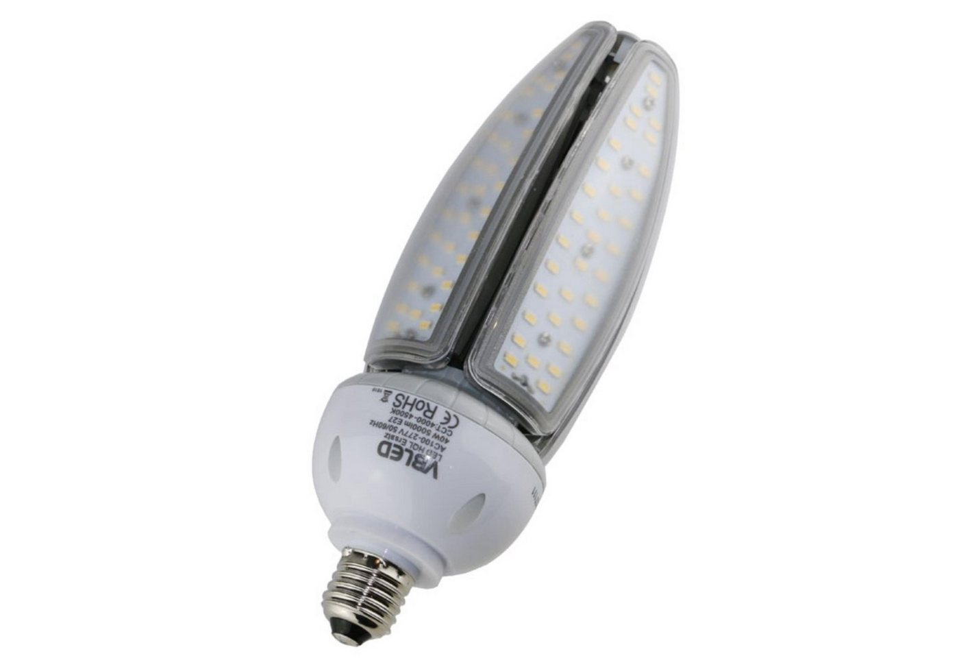VBLED LED-Leuchtmittel HQL LED Ersatzlampe E27 40W LED Corn Birne,4000K, E27, 1 St., neutralweiß von VBLED