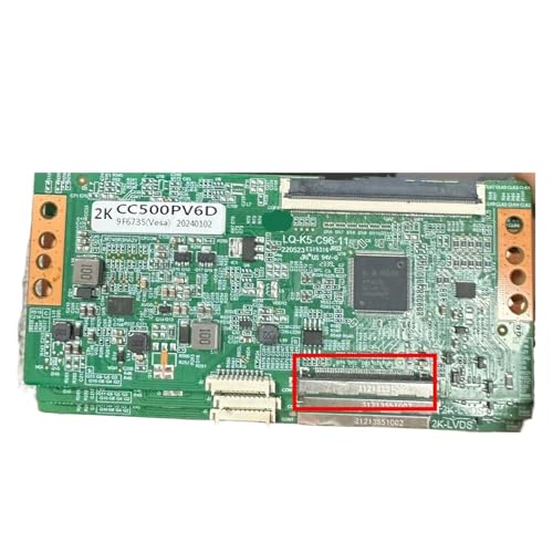TV Tcon CC500PV6D CC580PV6D 2K 4K Logic Board for TV Bildschirm Reparatur(CC500PV6D 2K) von VBMJUSSE