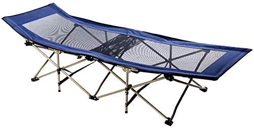 VBNCUUIOPO Portable Pliable Lit Lit Pliant Ventilation Bureau Plage Lit Personnes ?gées Enceintes Balcon Salon Oxford Tissu Meubles De Bureau ? Domicile (Couleur: Bleu Taille: 190 6 von VBNCUUIOPO