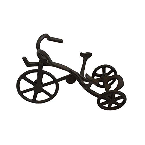 UDRJU Skulpturenstatue Skulptur Vintage Handgemachte Eisen Weinflaschenhalter Hauptdekoration von VBNHGF