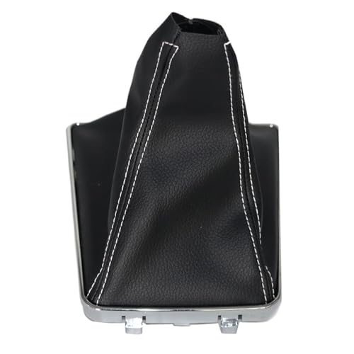 VBPBHFFNMW PU-Leder Auto Manueller Schalthebel Schaltknauf Getriebe Boot Fit for Opel Astra GTC Coupe AS AH/C 05-10 Schaltknauf(Gear boot white line) von VBPBHFFNMW