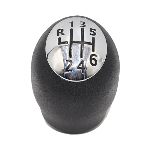 VBPBHFFNMW Schaltknauf passend for Renault Megane Scenic Laguna Trafic Espace Master for Opel for Nissan Interstar for Vivaro Movano Schaltknauf(R 1 2 3 4 5 6) von VBPBHFFNMW