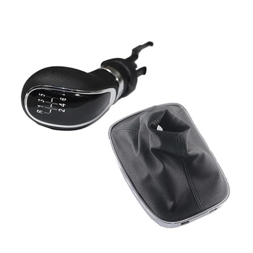 VBPBHFFNMW Schaltknaufmanschette Hebelschaltergriff aus Leder passend for Opel Insignia for Buick Regal 2009–2015 Abdeckung for Schaltgetriebe 5/6-Gang Schaltknauf(6 speed pair) von VBPBHFFNMW