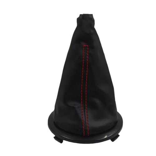 VBPBHFFNMW Schaltknaufmanschette Schalthebel-Staubschutzhülle passend for VW Gol Saveiro Voyage G5 G6 G7 III 2009–2016 Getriebegriffe Hebelabdeckung Schaltknauf(Gear boot red line) von VBPBHFFNMW