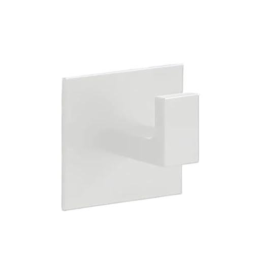 VBPCEFZTLK 1-4 stücke Starken Klebstoff Wand Haken Aufkleber Hängen Garderobe Kleiderbügel Dusche Robe Haken Küche Bad Handtuch Haken halter Haushaltshaken(1pc-White) von VBPCEFZTLK