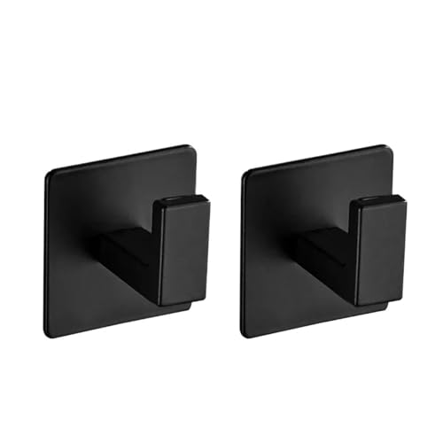 VBPCEFZTLK 1-4 stücke Starken Klebstoff Wand Haken Aufkleber Hängen Garderobe Kleiderbügel Dusche Robe Haken Küche Bad Handtuch Haken halter Haushaltshaken(2pc-B) von VBPCEFZTLK