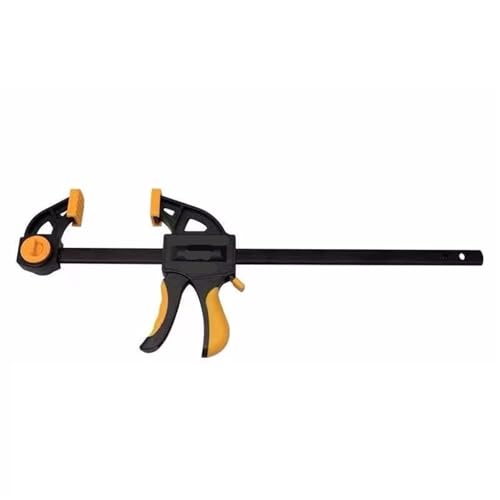 VBPCEFZTLK 6/12 Zoll Holzbearbeitung F Klemme Clip Ratsche Heavy Duty Bar Klemmen Kit DIY Zimmerei Hand Werkzeug Gadget Vorrichtungen für die Holzbearbeitung(12Inch 1pcs) von VBPCEFZTLK