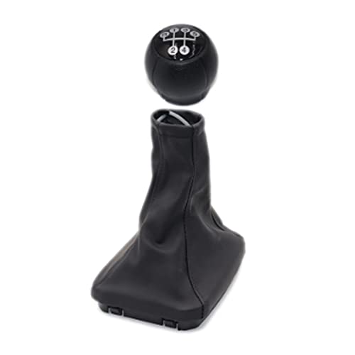 VBPCEFZTLK Auto-Umschaltgetriebe-Knopfhebel-Boot-Abdeckung Fit for Opel Fit for Vauxhall Fit for Tigra Passt for Twintop 2004 2005 2006 2007 2007 2009 2009 Schaltknauf(Set) von VBPCEFZTLK