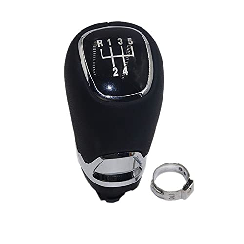 VBPCEFZTLK Auto-Umschaltgetriebe-Knopfhebel Gaitor-Boot-Abdeckung for Skoda Fit for Fabia 2 II MK2. Fit for Combi Fit for Scout 2007 2009 2009 2010 2011 2012 2013 2013 2014 Schaltknauf(5 speed knob) von VBPCEFZTLK