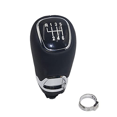 VBPCEFZTLK Auto-Umschaltgetriebe-Knopfhebel Gaitor-Boot-Abdeckung for Skoda Fit for Fabia 2 II MK2. Fit for Combi Fit for Scout 2007 2009 2009 2010 2011 2012 2013 2013 2014 Schaltknauf(6 speed knob) von VBPCEFZTLK