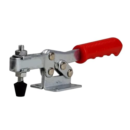 VBPCEFZTLK Knebelklemme 201/201B/201C/225D, robuste horizontale Knebelklemmen, Klemmen-Set, Handclip-Werkzeug for die Holzbearbeitung Vorrichtungen für die Holzbearbeitung(201B-100KG 1PCS) von VBPCEFZTLK