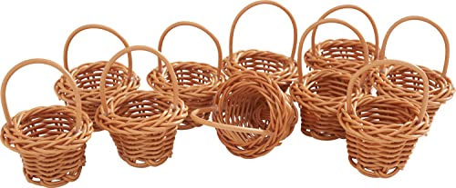 10 Körbchen Miniatur-Korb Deko Korb Großpackung 10 Körbchen Miniatur-Korb Deko Korb Großpackung von VBS