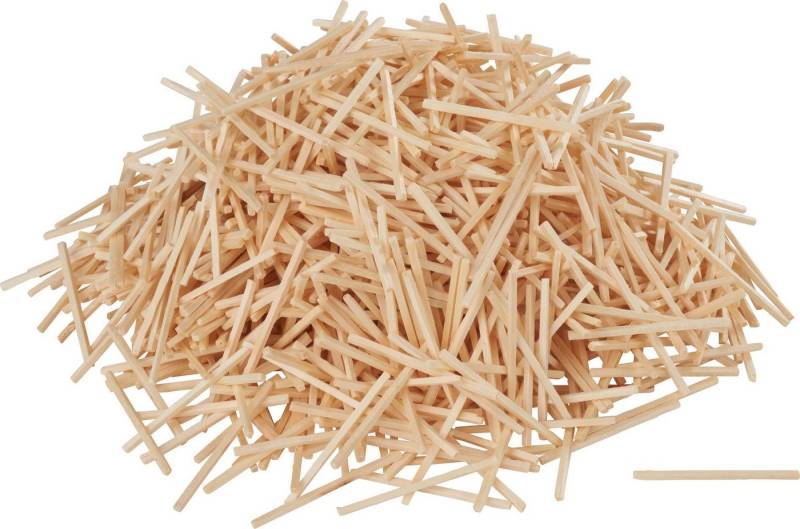 VBS XXL Dekoobjekt Bastelhölzer (1000 St), 48mm VBS XXL Dekoobjekt Bastelhölzer (1000 St), 48mm von VBS XXL