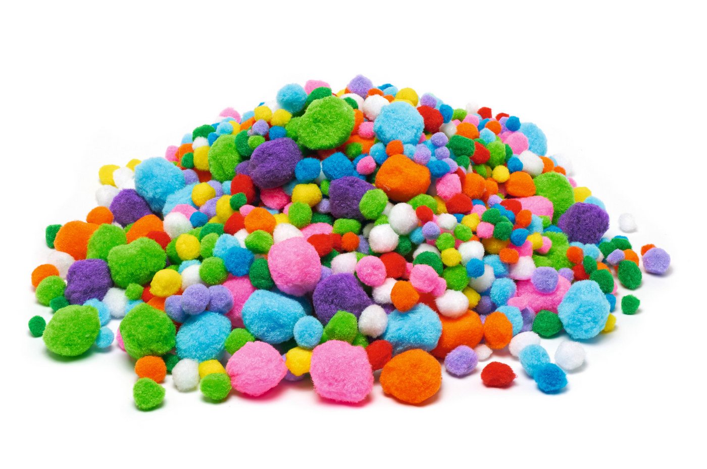 VBS XXL Pompon, bunter mix, 1000 Stück von VBS XXL