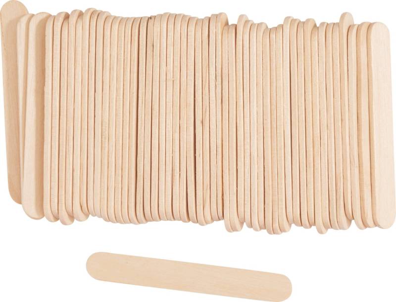 VBS XXL Dekoobjekt Holzstäbchen Birke (50 St), 50 Stück von VBS XXL