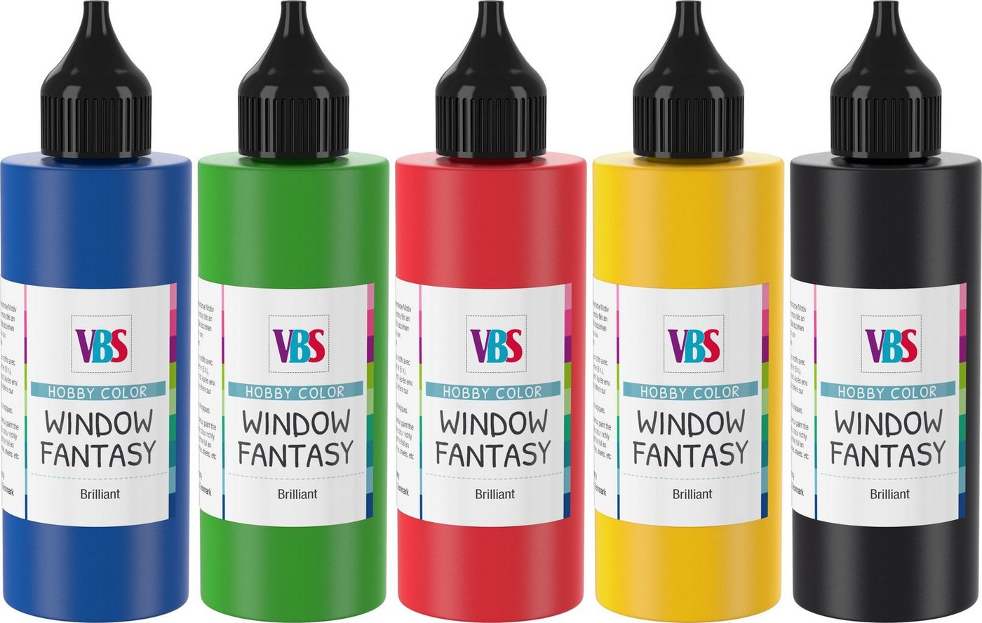 Fenstersticker Window Fantasy Basic-Set, VBS, 5 Stück von VBS