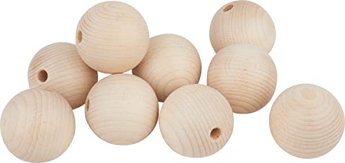 Holzkugeln halbgebohrt, Ø 60 mm 10 Stück Holzkugeln halbgebohrt, Ø 60 mm 10 Stück von VBS
