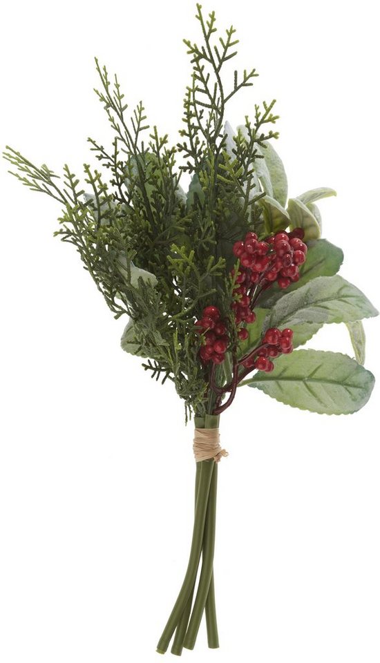 Kunstblume Bund Beeren-Zeder-Blatt-Mix, 27 cm von OTTO