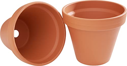 VBS 10er-Pack Terrakotta-Töpfe Ø innen 18cm Blumentopf Tontopf von VBS