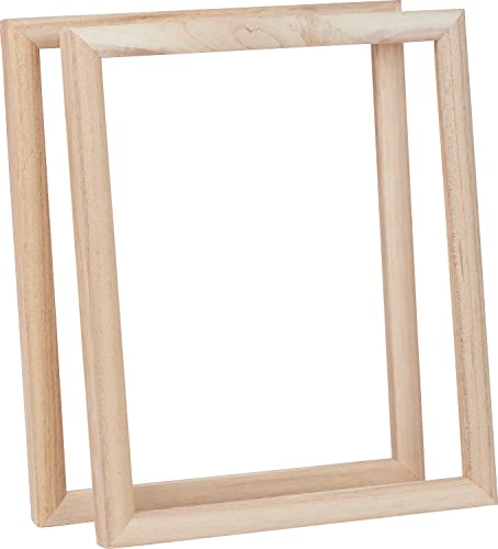 VBS 2er-Pack Holzbilderrahmen für Keilrahmen mit abgerundeten Kanten Rahmen Fotorahmen Bilderrahmen 24 x 30 cm VBS 2er-Pack Holzbilderrahmen für Keilrahmen mit abgerundeten Kanten Rahmen Fotorahmen Bilderrahmen 24 x 30 cm von VBS