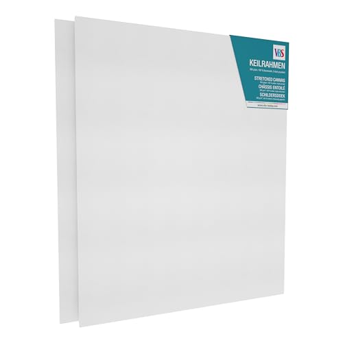 VBS 2er-Pack Keilrahmen 50x40cm Leinwand Rahmen Maluntergrund Acrylmalerei VBS 2er-Pack Keilrahmen 50x40cm Leinwand Rahmen Maluntergrund Acrylmalerei von VBS